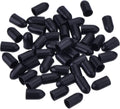 50 Pcs Pourers Dust Covers Olive Oil Liquor Bottle Pour Spout Cover Rubber Caps (Not Include the Spout).