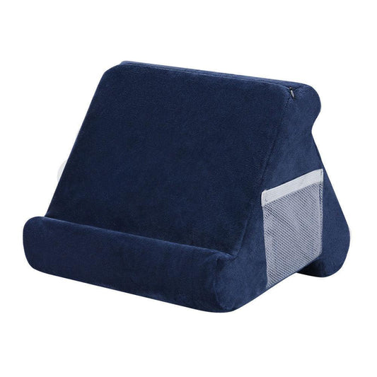Tablet Pillow Holder Foldable Soft Pillow Tablet navy_yux navy.