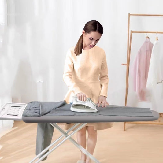 Ironing Board Cover 12x36 Small Iron Board Cover with Padding Grey Scorch and Stain Resistant Cotton Ironing Covers (Color : Grey, Size : 90x31cm(36x12in))