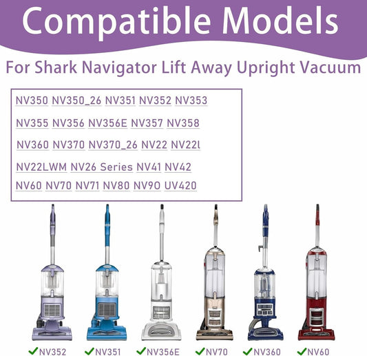 Brushroll Brush Roll Bristle Bar For Shark Navigator Lift-Away NV360 NV361 NV350 NV351 NV352 NV370 NV355 NV356 S2 NV42 NV22, 1PC Roller Brush.