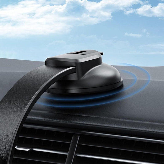 Phone Holder - Universal Base - 360° Rotatable Car Phone Holder - Suitable for cars, trucks, vehicles, windshields and mobile navigation systems..