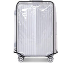 Luggage Cover - Transparent PVC Material - Waterproof and Scratch Resistant - Semi-transparent Luggage Cover - Suitable for Business Travel and Daily Use - 22
