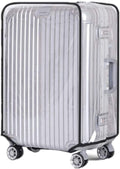 Luggage Cover - Transparent PVC Material - Waterproof and Scratch Resistant - Semi-transparent Luggage Cover - Suitable for Business Travel and Daily Use - 24