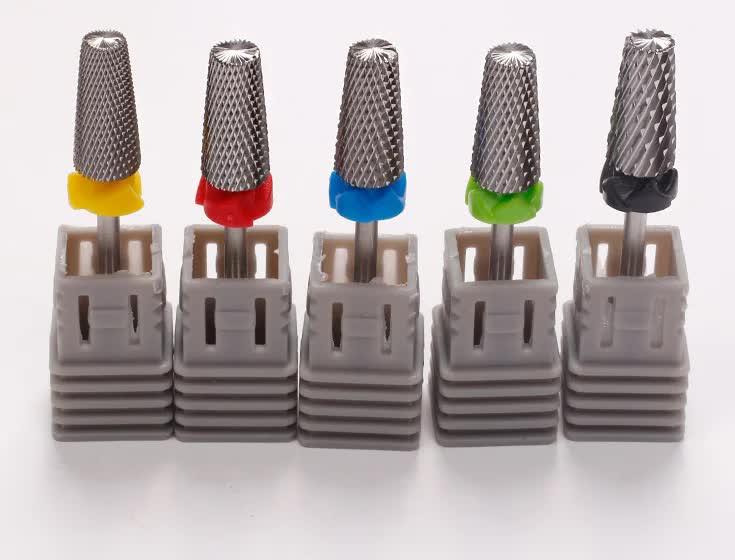 5-in-1 Nail Cutter Bit â Coated Tungsten Grinding Head â for Manicure and Pedicure 1 piece XF.