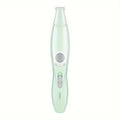 Small Animal Hair Trimmer-Hair Suction Cup-Rechargeable-Quiet-Green-1st.