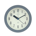 Alarm clock - Children's alarm clock - Round silent analogue alarm clock without ticking - Wake up gently - Increasing volume - Battery operated - Snooze and light function - Easy to set desk alarm clock