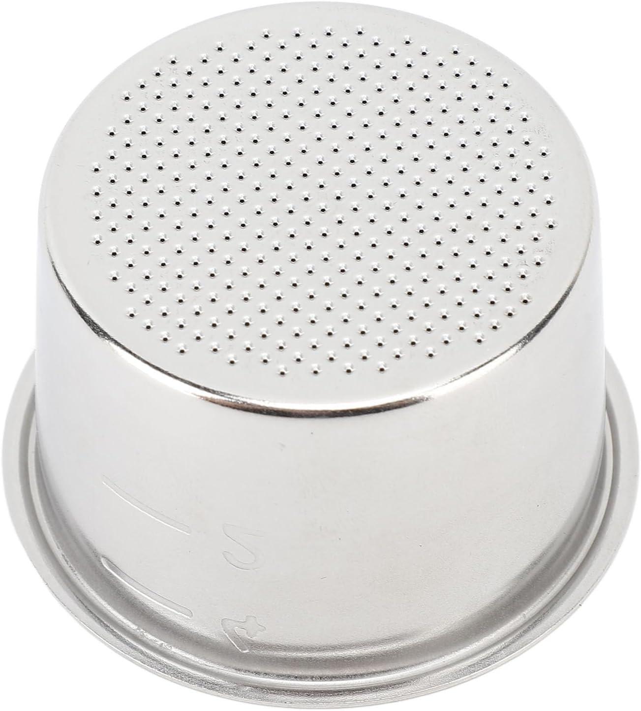 Coffee filter basket - Suitable for semi-automatic coffee machine Filter holder - Durable and high filter precision - 304 stainless steel - 10 pieces.