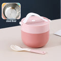 Ramen BBlueowl, Soup Bowls, Microwave Ramen Bowl with Lid, Lunch Box with Lid, Durable and Heat Resistant Bowl for Noodles, Rice, and Soups, Perfect for Home, Office, or School Meals, Z17_Pink