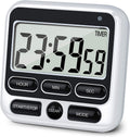 Digital Kitchen Timers for Cooking, Large Digits, Loud Alarm, Baking Kitchen Timers Black