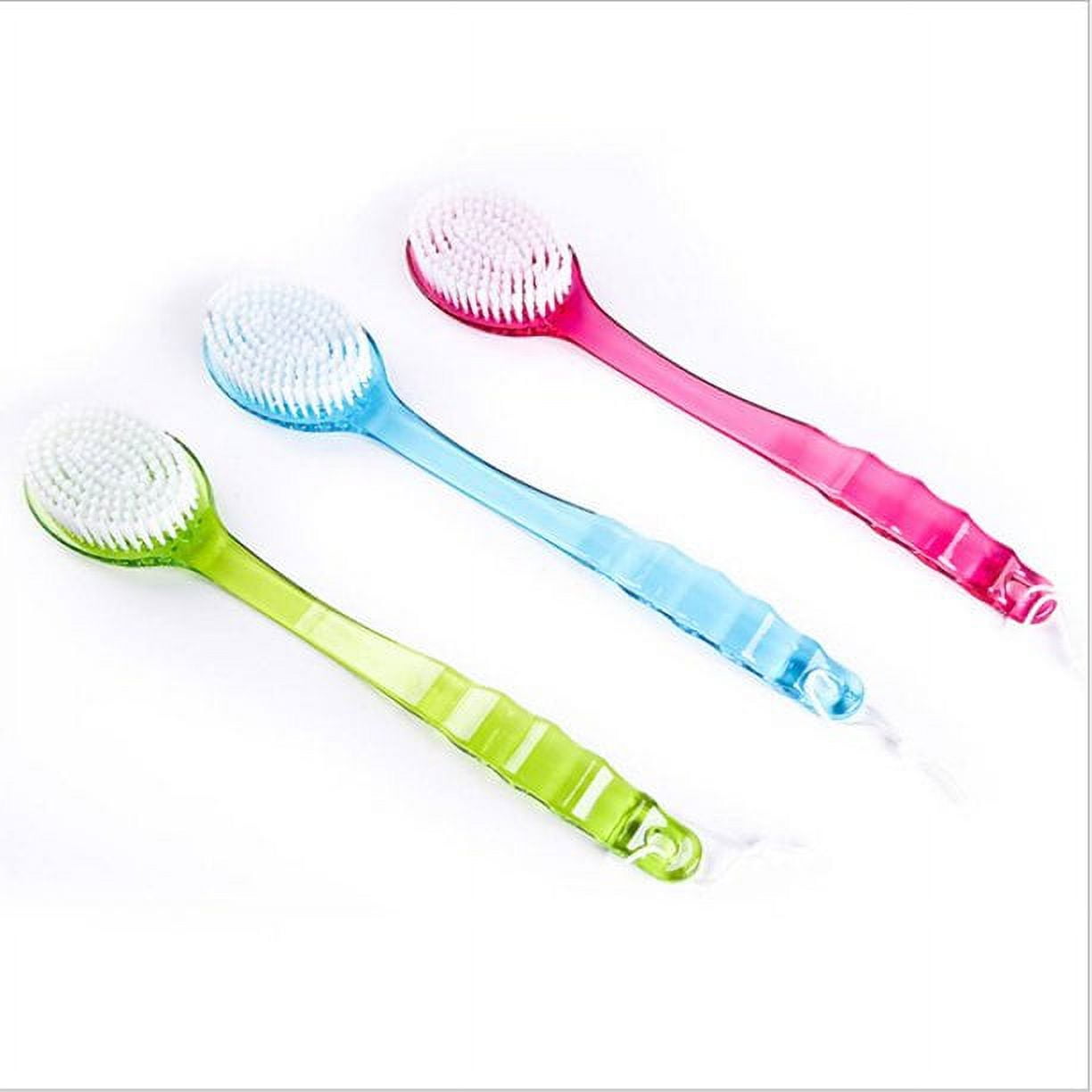 Warkul Long Handled Bath Shower Back Brush Body Scrubber Massager Skin Cleaning Tool Brush 2023 New Green