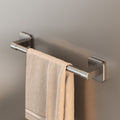 Tyidzon Hand Towel Bar 12" Stainless Steel Heavy Duty Towel Racks for Bathroom Wall Mounted, Home Decor Space-Saving Towel Rod Gray