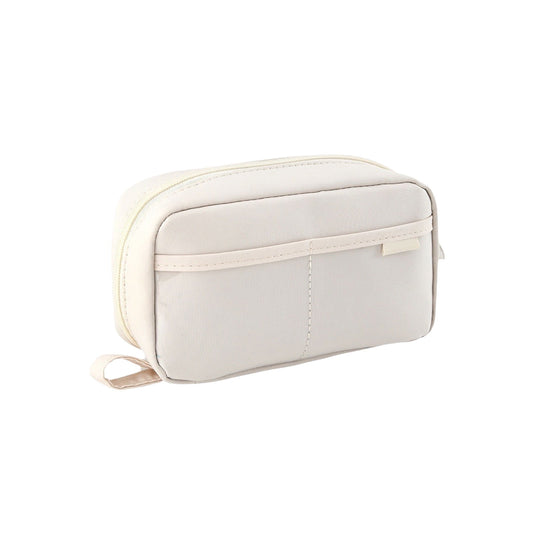 PALIFEUR Pencil Case Large Capacity Pencil Pouch, Multi-layer Aesthetic Pen Bag, Sturdy Multifunctional Pencil Bag, Pencil Box, Sky Blue Z-5-White