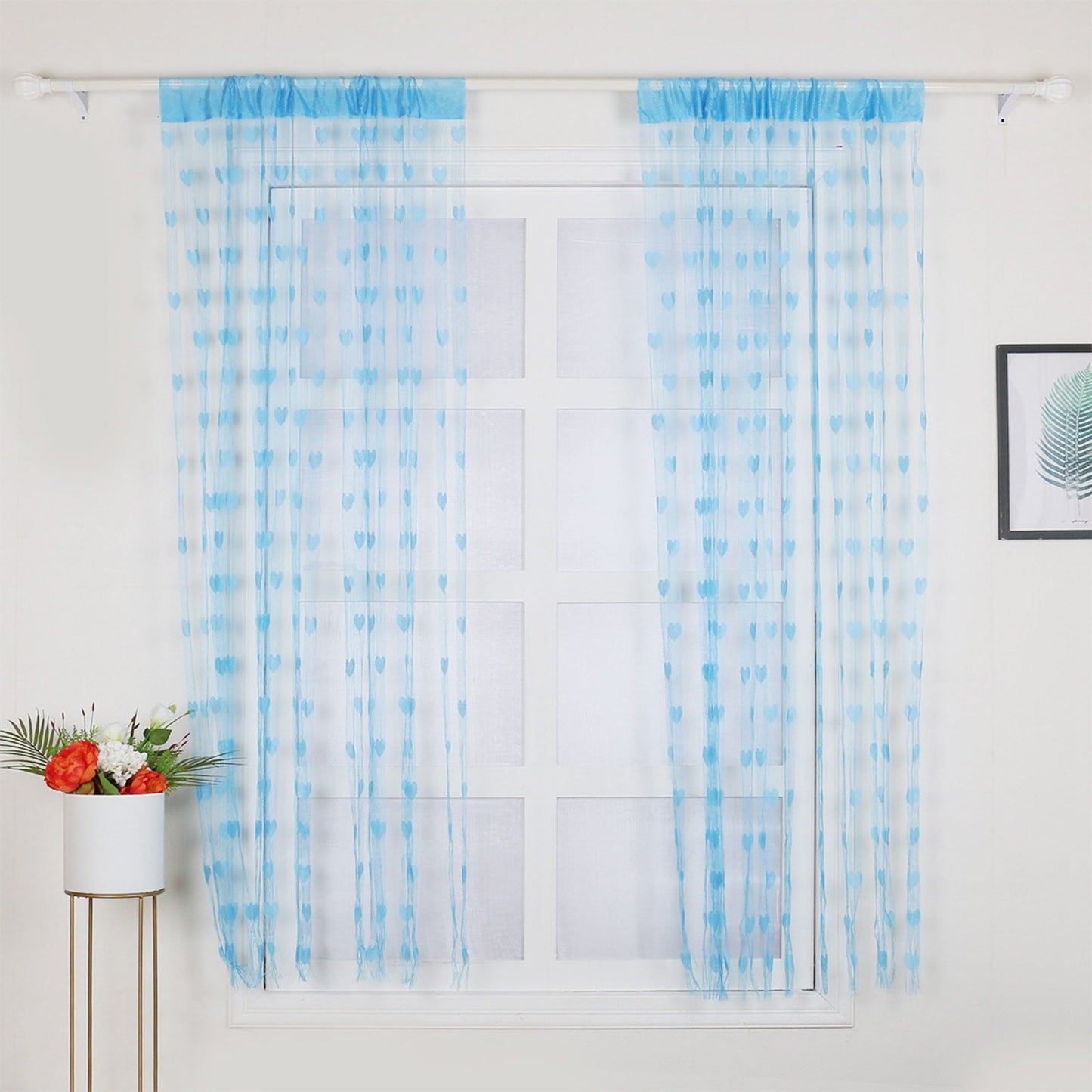 Xuniizn Blackout Curtains for Bedroom Thermal Insulated - Cloth Black Out Curtains 2 Panels Set Room Darkening Window Curtains for Living Room CTN-E