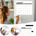 Tyidzon Magnetic Calendar for Refrigerator 2026-2027, 12x10" 18 Month Runs Monthly Fridge Calendar Magnet from Jan 2026 to Jun 2027 for Home School Office C