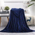 Shldybc Bath Sheets Towels for Adults 19.6x27.5 Inch Super Absorbent Soft Plush Pool Towel, Bath Towel Bath Sheets for Bathroom Pool Beach Navy#L