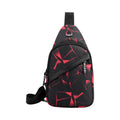 Suncoda Sling Bag for Women, Crossbody Sling Backpack Small Sling Bag Multipurpose Crossbody Shoulder Bag Travel Hiking Backpack, Sling Bag for Men #4-Red