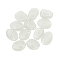 JWDX Fluorescent Stone Clearance! Glowing Stone 12Pcs White Clearance Sale, Garden Pebbles Glow Stones Rocks Luminous Pebbles for Walkways Outdoor Decor White
