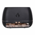 JWDX Scent Diffuser Clearance! 3 In 1 Himalayan Salt Rock Scent Diffuser Salt Rock Lamp for Office, Home Decor, Yoga, Hand Carved, Real Wood Base, Coozy Land Coozy Home Rock Scent Diffuser Rock Lamp Black
