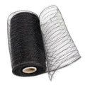 JWDX Gift Yarn Clearance, Packaging Ribbon, Poly Mesh Ribbon with Metallic Foil Each Roll for Wreaths Swags Bows Wrapping and Decorating J.
