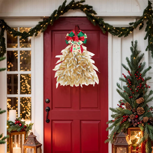 Christmas Decor: Wreath, 3Pcs Wreath Boards Wood Triangular Wreath Frame with Holes Decorative Diy Crafts! Crazy Price Cuts! 3Pcs Wooden Board A