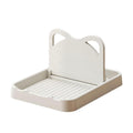 JWDX Rack Clearance, Spoon Rest with Lid Holder: Foldable Silicone Spoon Holder High Temperature Spoon Organizer Spatula Holder for Kitchen Counters and Stove Tops White