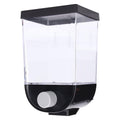 JWDX Storage Containers Clearance, Cereal Dispenser Countertop Cereal Containers Storage 1.5L /1Lorganization and Storage Containers for Kitchen Dry Food Dispenser for Rice Grains Snack Oatmeal BK1