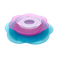 JWDX Closure Bags and Lids and Boxes Clearance, Multifunctional Petal Silicone Fresh Keeping Cover Silicone Elastic Stretch Cover Silicone Bowl Reusable Food Storage for Various Food Containers As shown