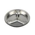 JWDX Cooking Utensils Clearance, Baby Plates – Stainless Divided Plates for Toddlers Dishwasher ,2 Size A