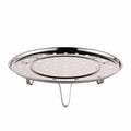 JWDX Cooking Utensils Clearance, Steamer Rack Premium 304 Stainless Steaming Rack Steam Tray with Removable Legs for Steamer Cookware Instant Pressure Cooker Multi Functional Steamer Basket SLXL