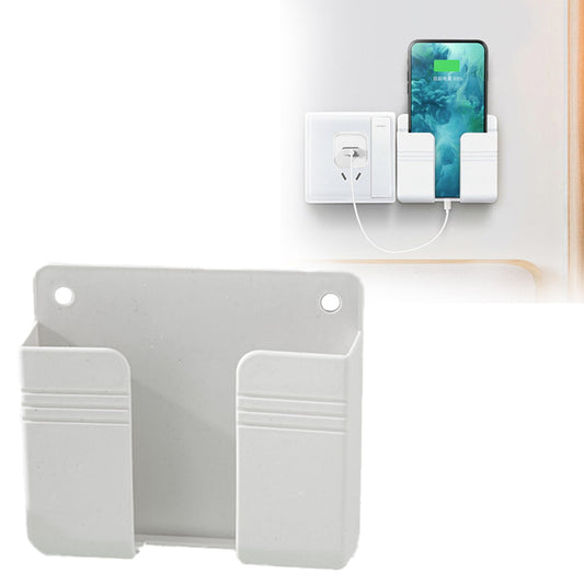JWDX Rack Clearance, Wall Mount Phone Holder Phone Stand with Self Adhesive. Phone Holder for Shower Charging and Rv for Iphone and Android White