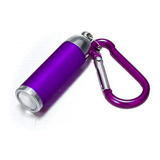 WQQZJJ Outdoor Fun Gifts Ultra Bright Mini LED Camping Flashlight Torch Keyring Portable KeyChain on Clearance Purple