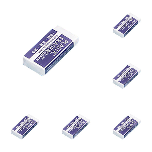 JWDX Hot Clearance! Stationery 2B Eraser stǔdənt Chǐ-ldrən Eraser Art Sketch Painting Pencil Eraser Learning Stationery, 6 Erasers Stationery 2B eraser Small S*6