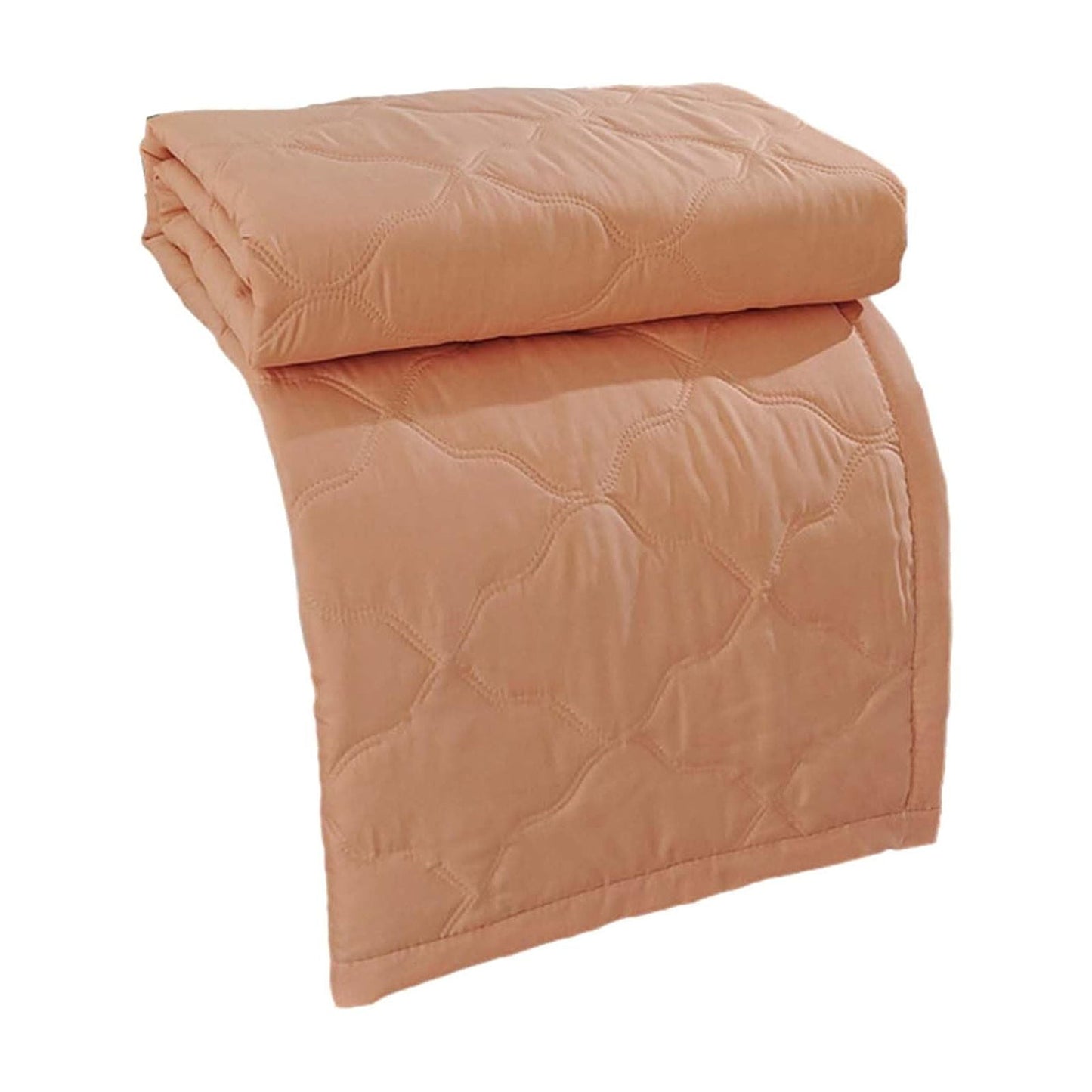 LGCASL Summer Blanket Bed Blanket Skin Friendly Plain Print Washed Cotton Bed Blanket Cool Comforter Hot Sleeping Summer Comforter Ventilated Comforter Orange