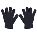 LGCASL Clearance! Winter Gloves Warm Strecty Knit Gloves for Men Women- Dark Gray One Size Black