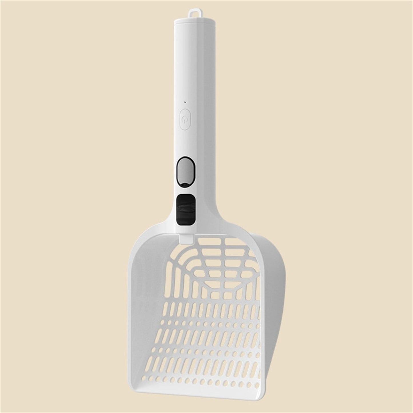 LGCASL Rechargeable Spray Deodorizing Cat Litter Scoop, Large Sized Rechargeable Spray Litter for Home Use Litter Scooping Tool White