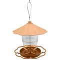 JWDX BigBird Outdoor Hanging Wild Bird Feeder, Plastic, Brown Z2-Brown