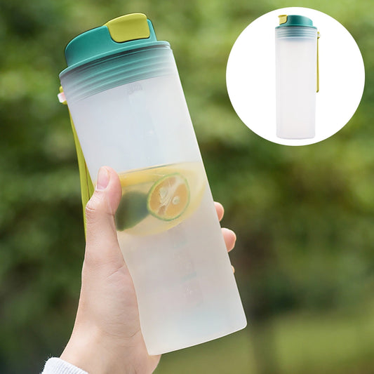 Clearance Back to School Supplies! JWDX 500Ml Single-Layer Plastic Cup Protein Powder Shake Cup Milkshake Cup Sports Fitness Water Cup Green (Include: 1X Water Cup) Clearance Sale Green