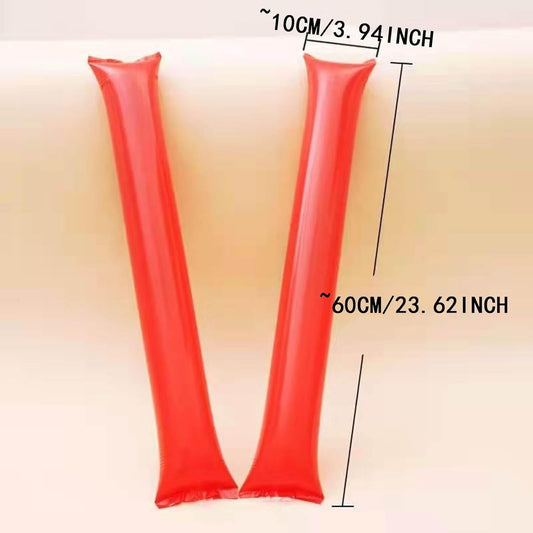 JWDX Event and Party Clearance! Inflatable Cheer Stick Concert Competition Party Bar Cheer Percussion Support Cheerleading Stick Clearance Sale Orange