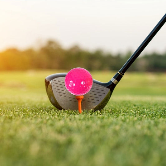Worgeous Practice Golf Balls for Sports Use Assorted Color Synthetic Rubber Safe Durable 4cm Diameter