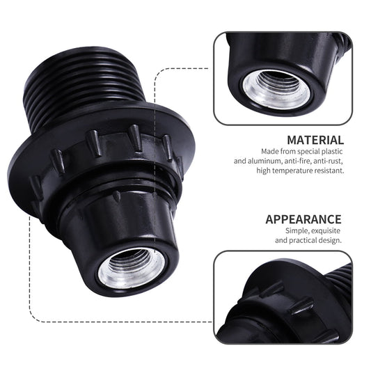 SWETRACE Lamp Socket Replacement Kit Lamp Bulb Holder 4Pcs For Garages