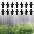 SWETRACE Drip Irrigation Tube Hole Plugs Black Plastic 150Pcs 0.79X0.39X0.39in