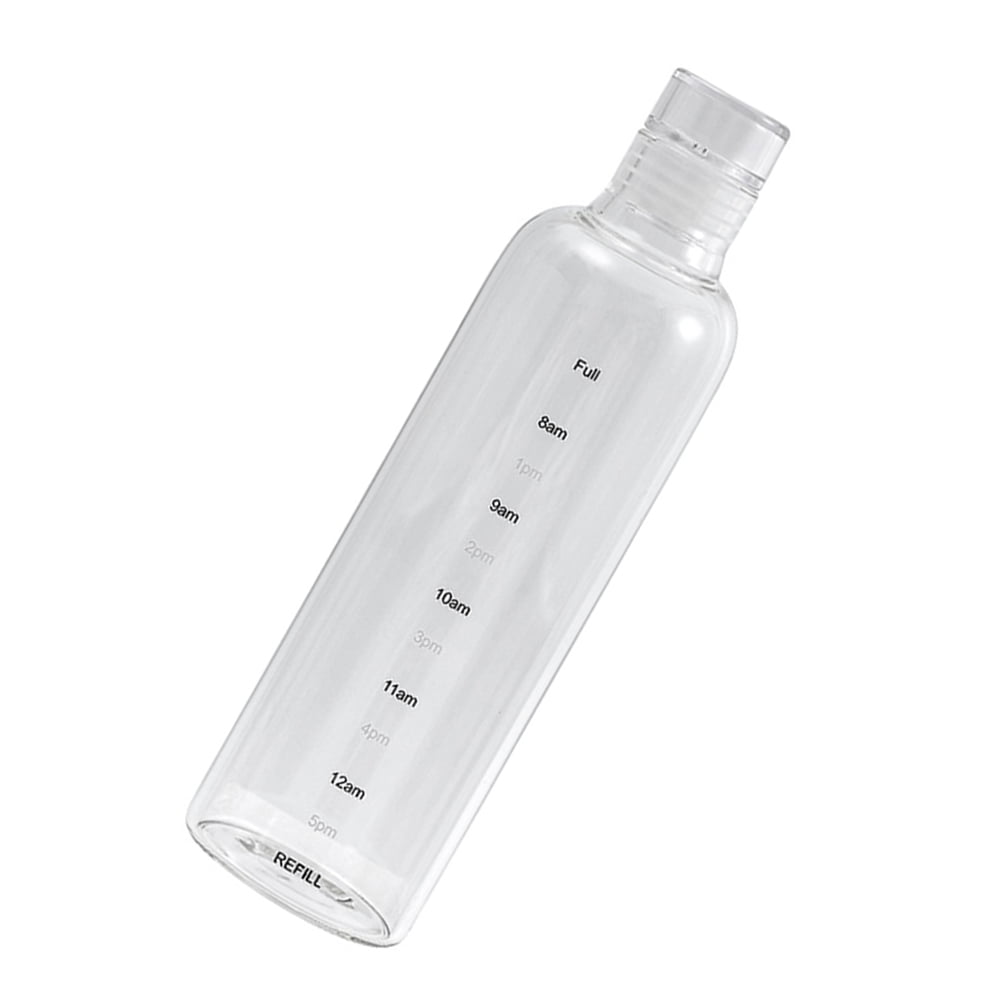 SWETRACE 1Set Water Bottle Transparent Portable and Anti-leakage for Home and Office Use 500Ml