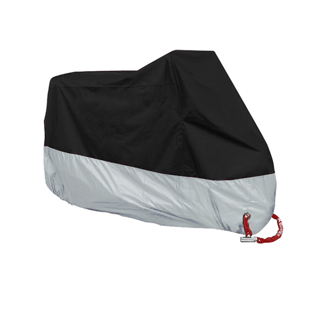 SWETRACE Motor Scooter Cover Waterproof Outdoor Motorbike Cover Silver 1Pcs
