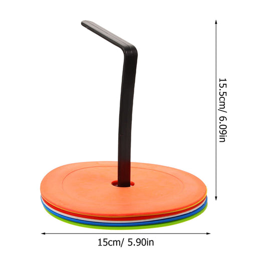 SWETRACE Training Sign Training Marker Sign Dishes Plastic 1 Set
