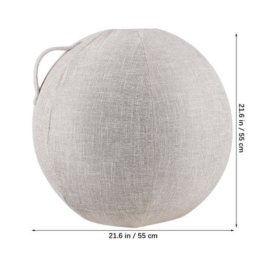 SWETRACE 1Pack Thick Yoga Ball Cover in Cotton for Gym and Yoga Practice Accessories