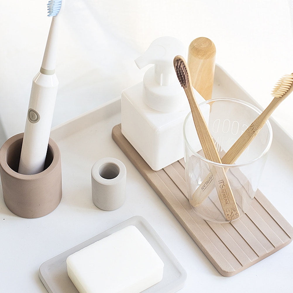 SWETRACE 1Pcs Absorbent Diatomite Tray For Bathroom Storage In A Simple Design