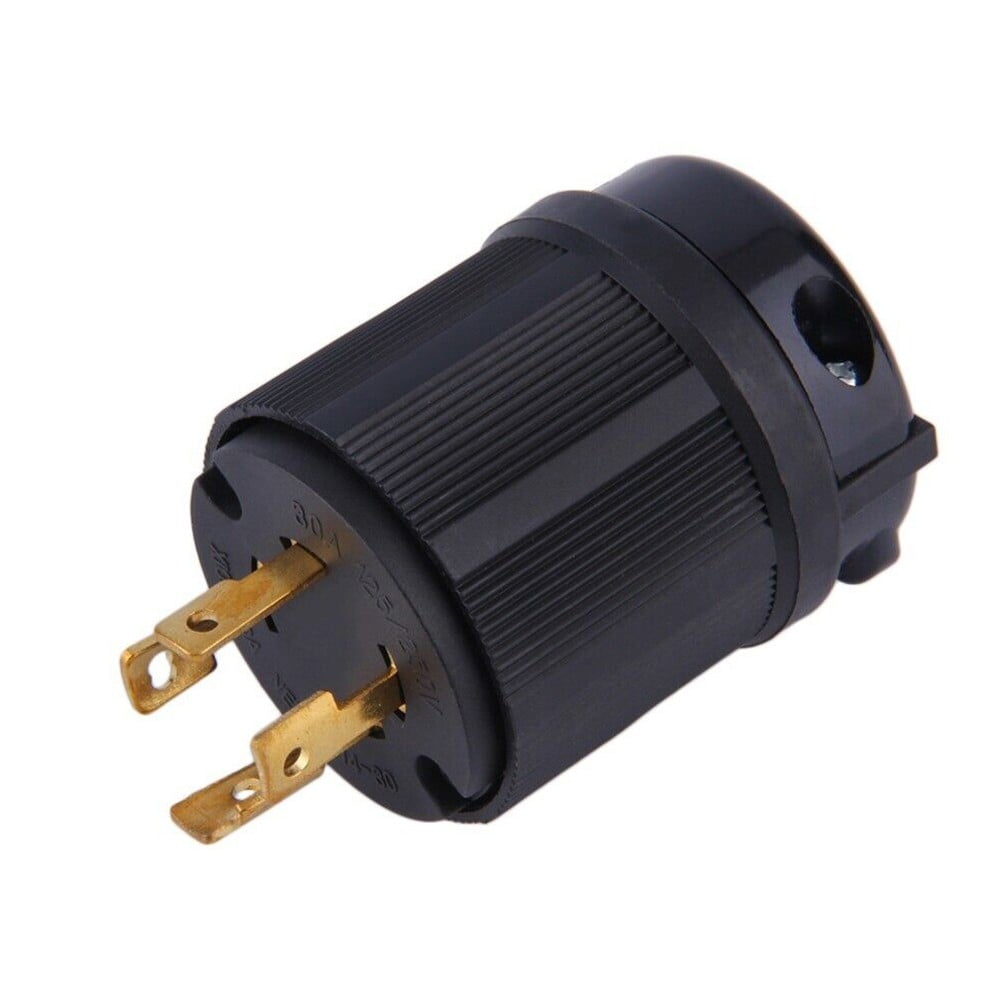 Locking Nema L14-30P Lock Plug 30A 125-250V 4 Prong For Generator Cord