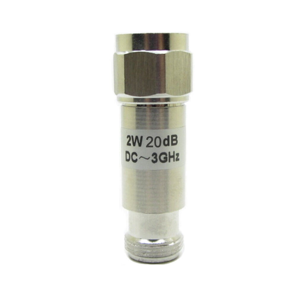 Mini Rf Coaxial Attenuator 2W 1Db-40Db N Type Male To Female Dc-3.0Ghz 50 Ohm Power Tools Accessories 20Db Smile Home 20Db