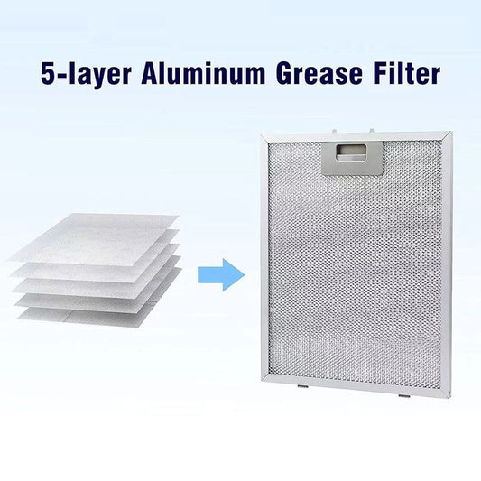 Cooker Hood Filter Mesh Range Hoods Vent Filters 294Mm X 250Mm Extractor Fan Smile Home