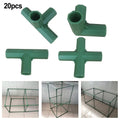 11mm Gardening Frame Connectors - Heavy Duty Greenhouse Support & Frame! Mix Smile Home Mix